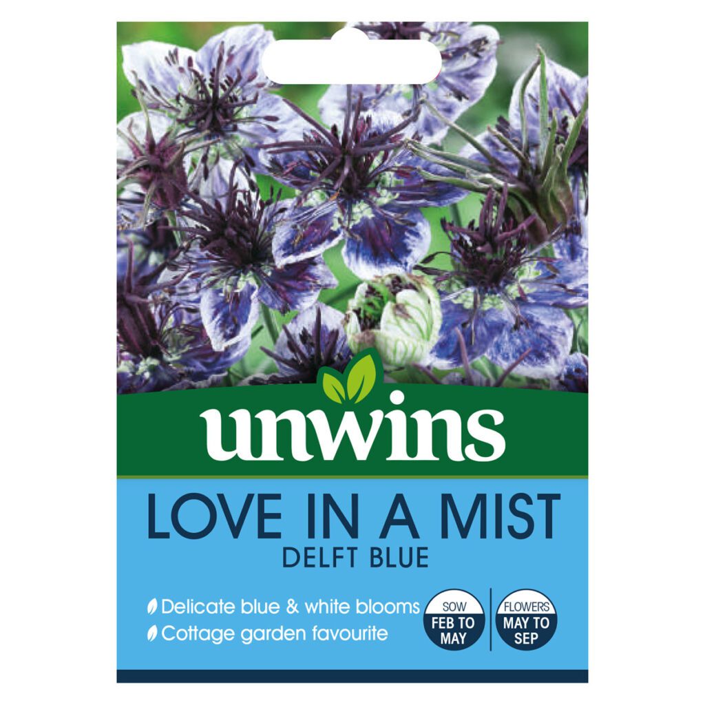 Unwins Love In A Mist Delft Blue Seeds 5051618032872 2